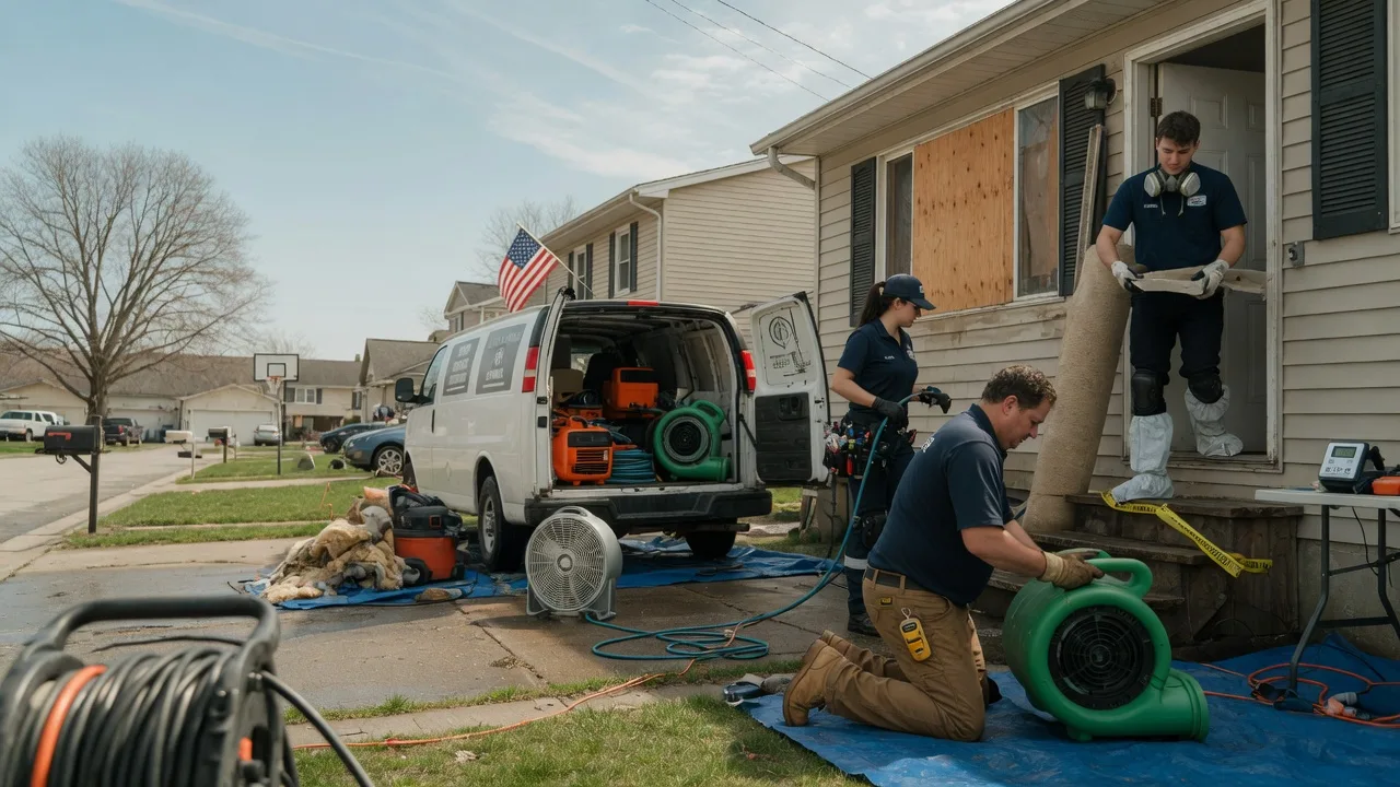 Water Damage Restoration in Lusby, MD near me